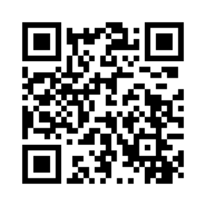 Ein schwarzer und weißer QR-Code auf weißem Hintergrund. Der QR-Code besteht aus quadratischen Mustern, die in einem Raster angeordnet sind, und kann mit einem Smartphone oder einem QR-Code-Reader gescannt werden. (Text mit KI erstellt)