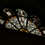 Kirchenfenster Synagoga, St. Elisabeth, Warburg (Rimbeck)