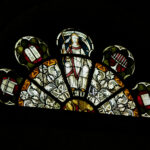 Kirchenfenster Synagoga, St. Elisabeth, Warburg (Rimbeck)