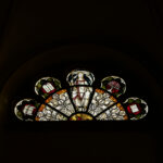 Kirchenfenster Synagoga, St. Elisabeth, Warburg (Rimbeck)